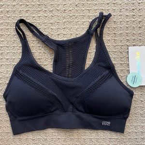 NWT Marika Black Sports Bra